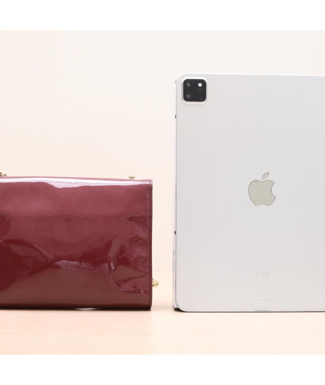 FERRAGAMO Бордовая сумка через плечо из лакированной кожи, фото 7