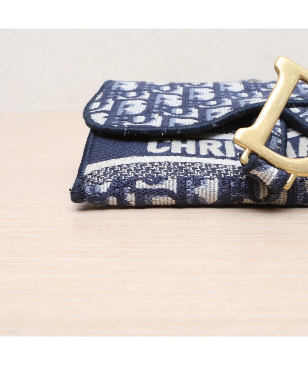 CHRISTIAN DIOR Темно-синяя сумка через плечо, фото 9