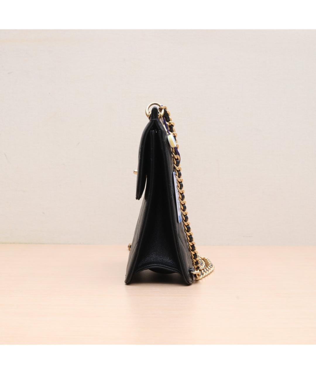 CHANEL Черный кожаный рюкзак, фото 5