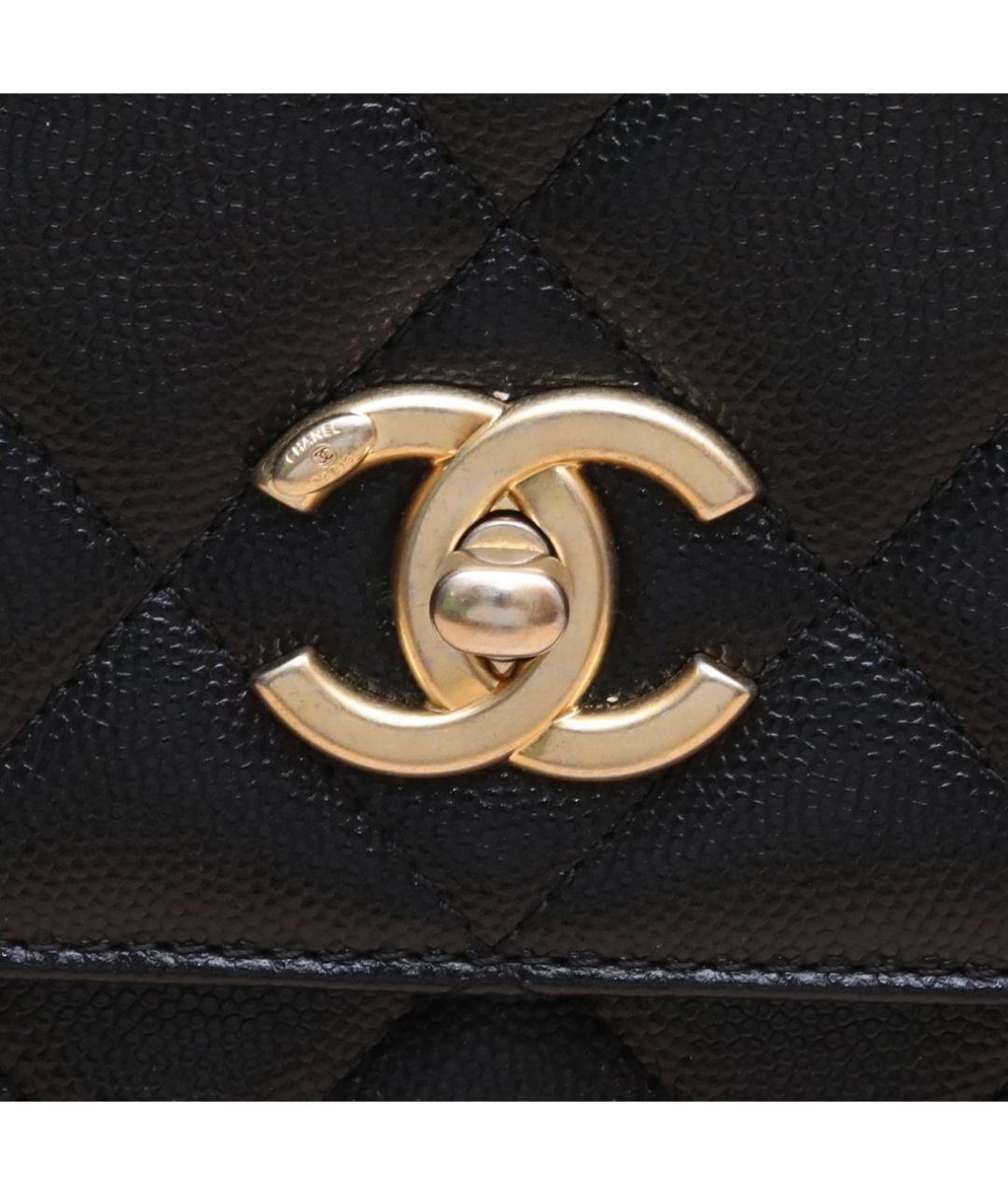 CHANEL Черный кожаный рюкзак, фото 8