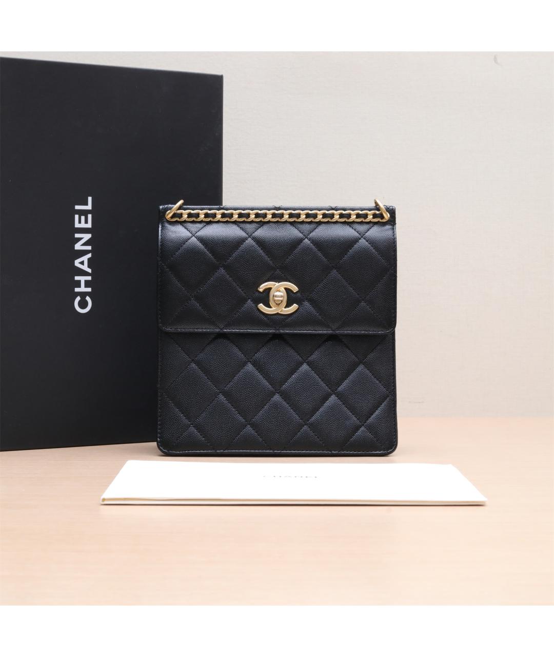 CHANEL Черный кожаный рюкзак, фото 2