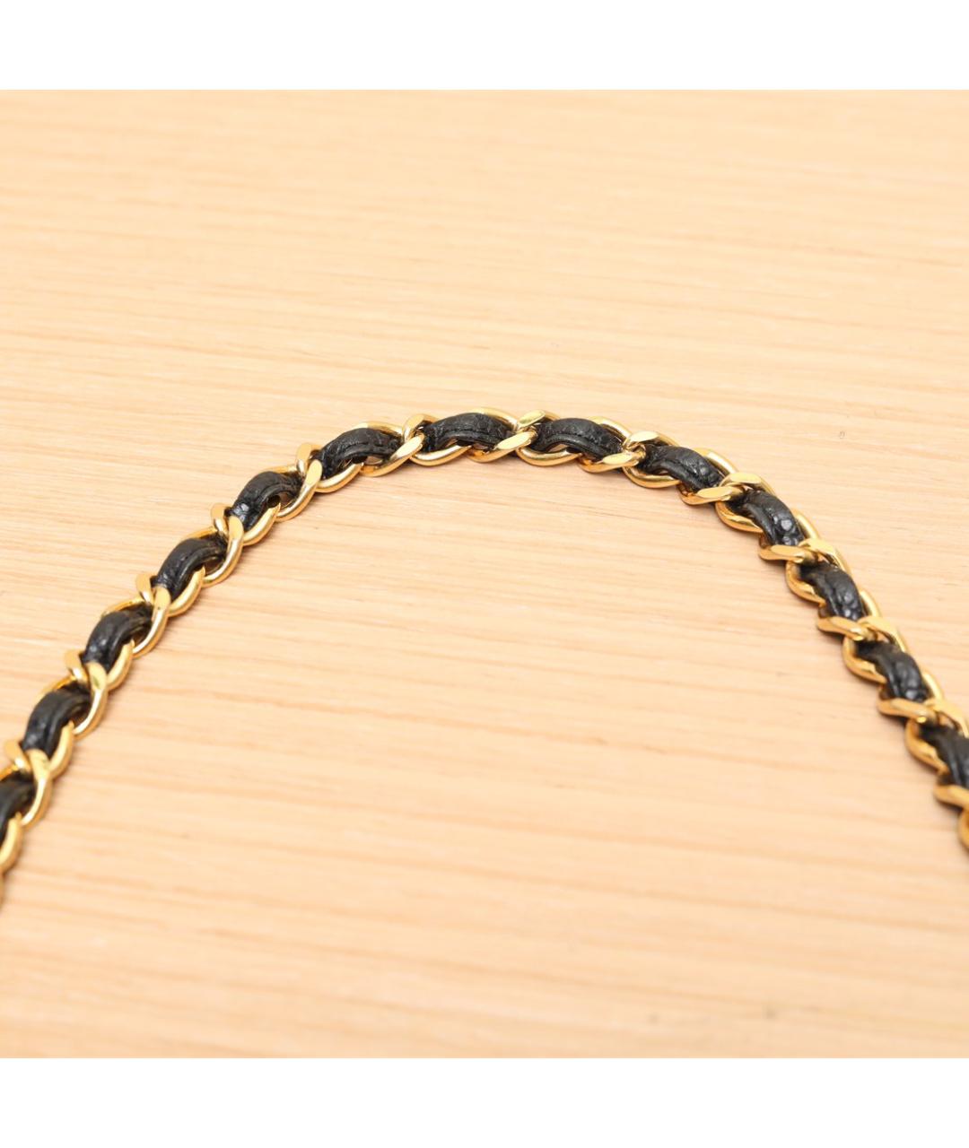 CHANEL Черная кожаная сумка через плечо, фото 8