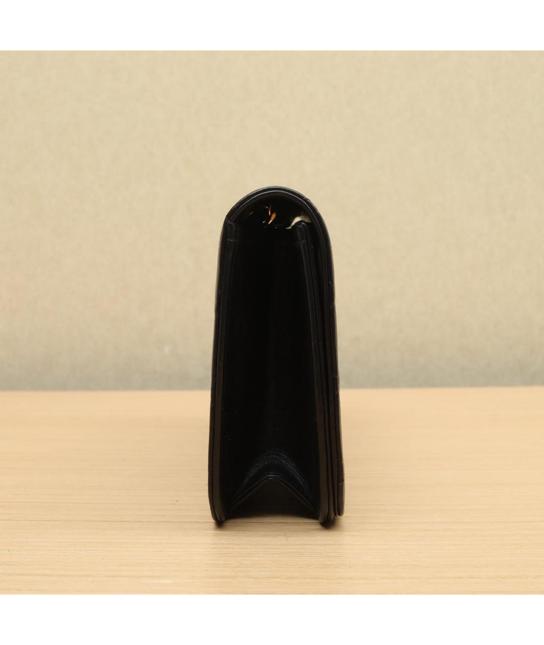 CHANEL Черная кожаная сумка через плечо, фото 4