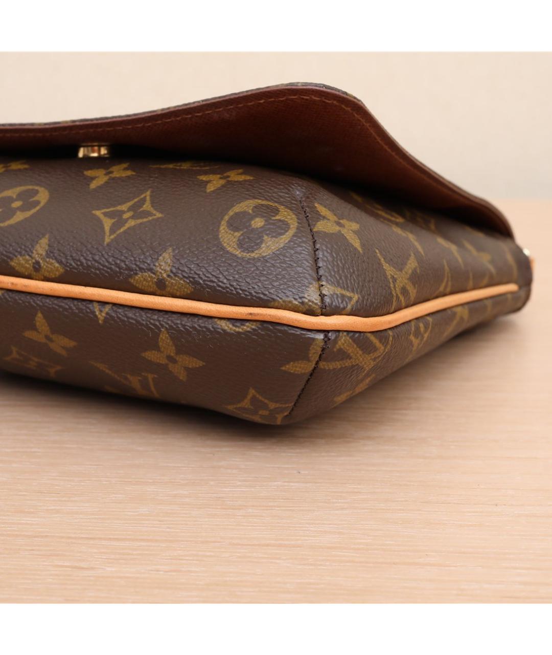 LOUIS VUITTON Коричневая сумка через плечо, фото 8