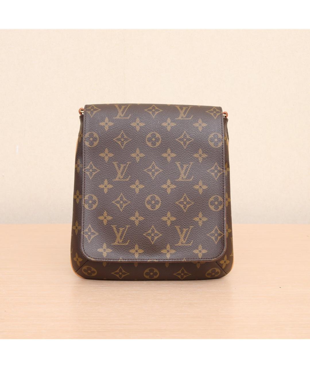 LOUIS VUITTON Коричневая сумка через плечо, фото 2