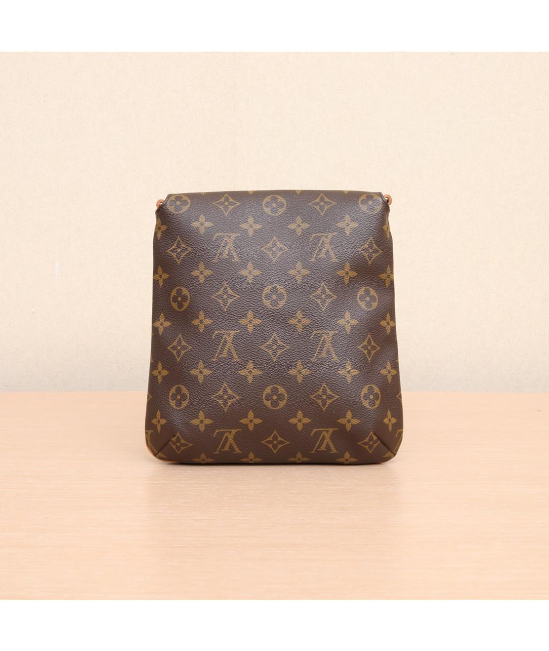 LOUIS VUITTON Коричневая сумка через плечо, фото 6
