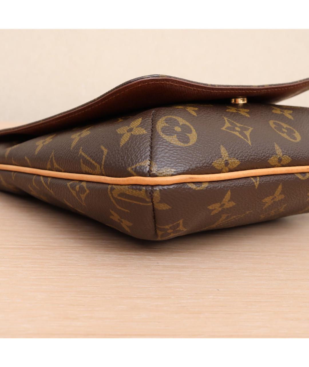 LOUIS VUITTON Коричневая сумка через плечо, фото 7