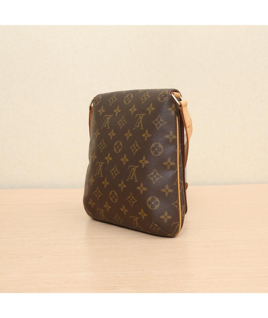 LOUIS VUITTON Коричневая сумка через плечо, фото 6