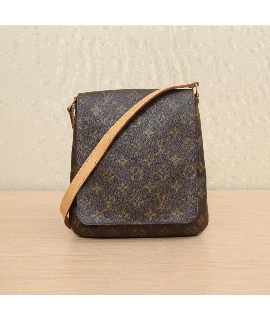LOUIS VUITTON Коричневая сумка через плечо, фото 2