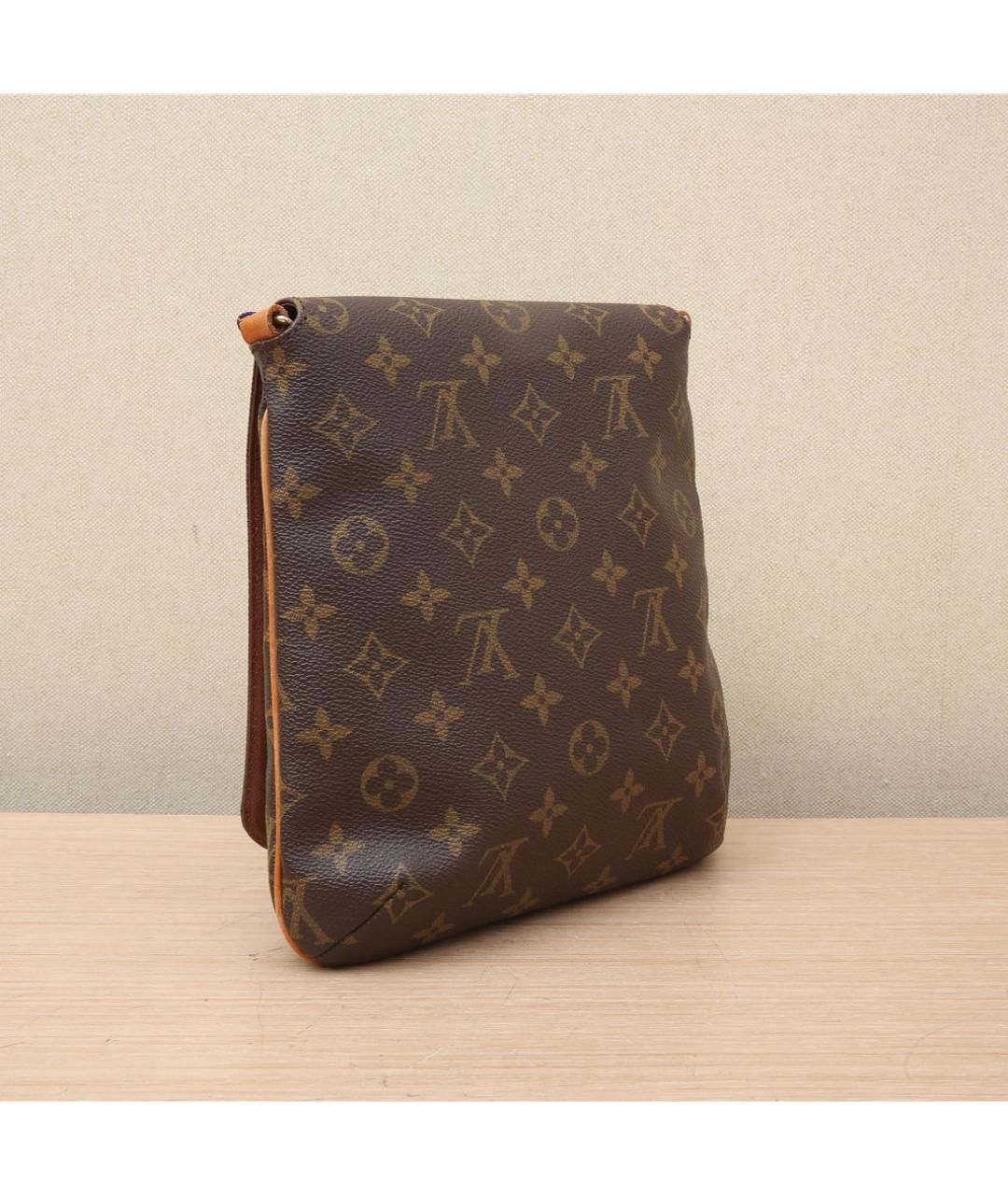 LOUIS VUITTON Коричневая сумка через плечо, фото 5