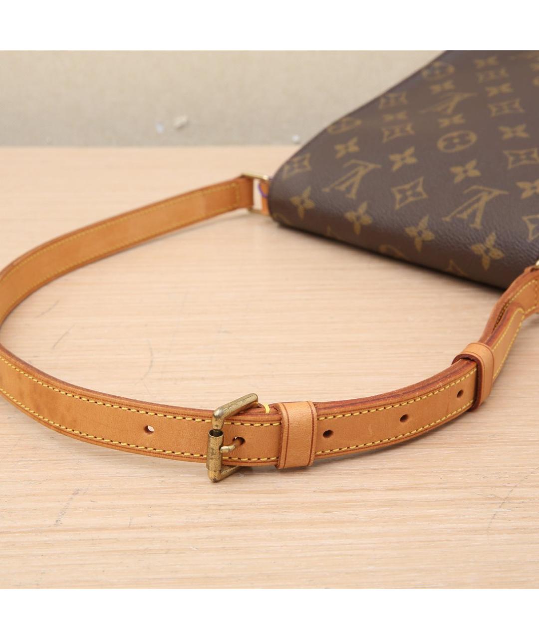 LOUIS VUITTON Коричневая сумка через плечо, фото 8