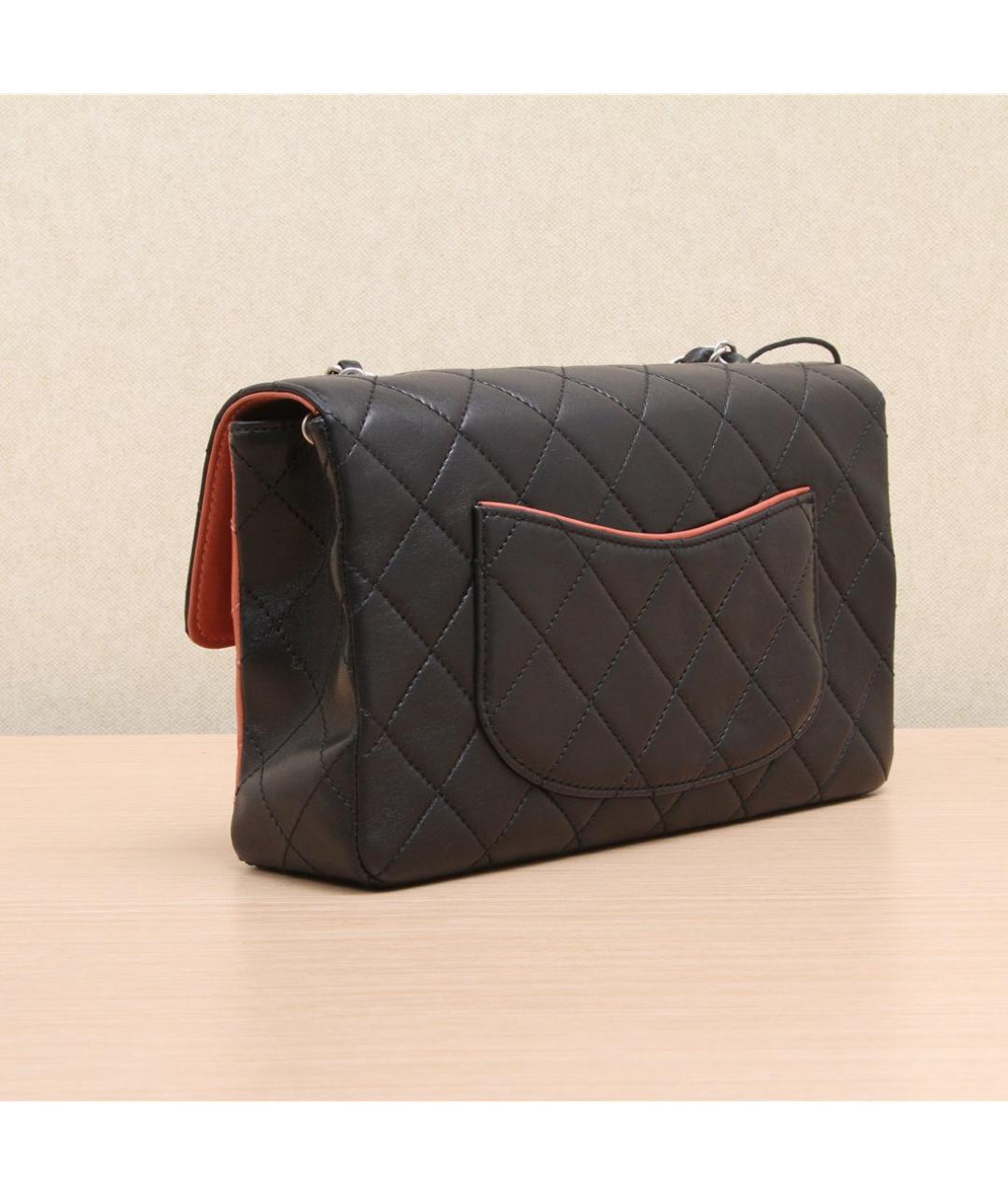 CHANEL Коричневая кожаная сумка через плечо, фото 6