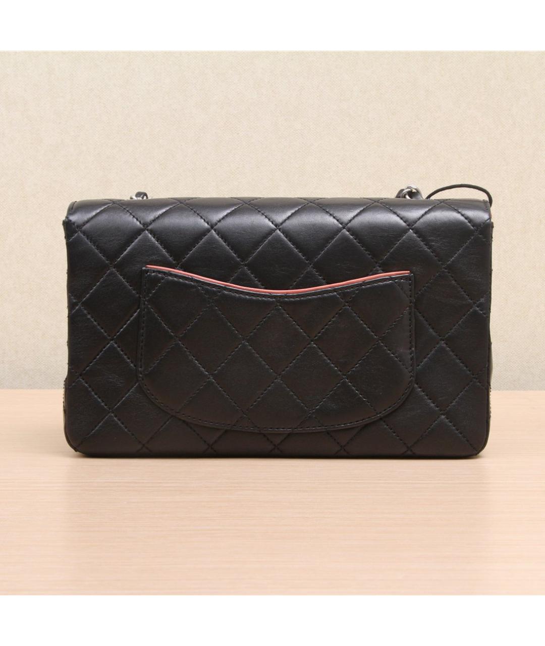 CHANEL Коричневая кожаная сумка через плечо, фото 5