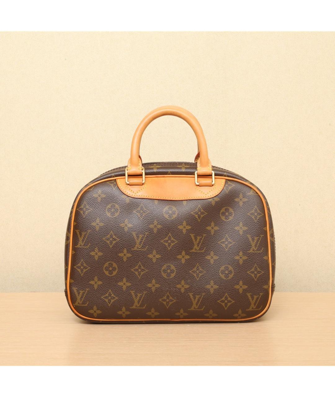 LOUIS VUITTON Коричневая сумка с короткими ручками, фото 6