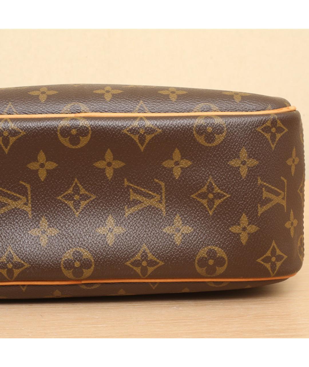 LOUIS VUITTON Коричневая сумка с короткими ручками, фото 9