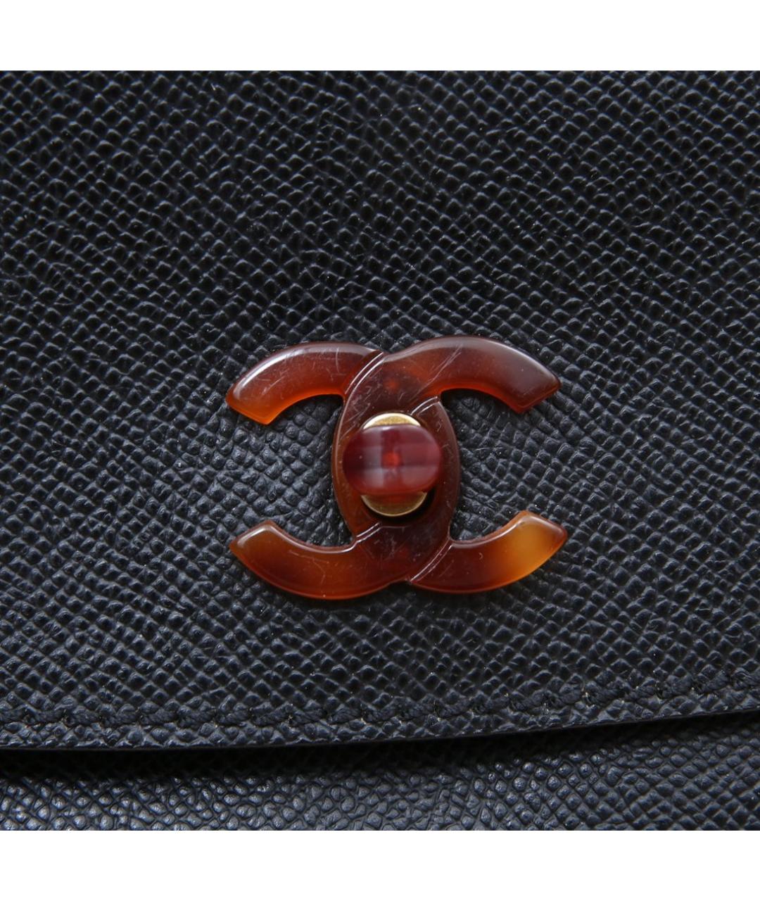 CHANEL Черный кожаный рюкзак, фото 7