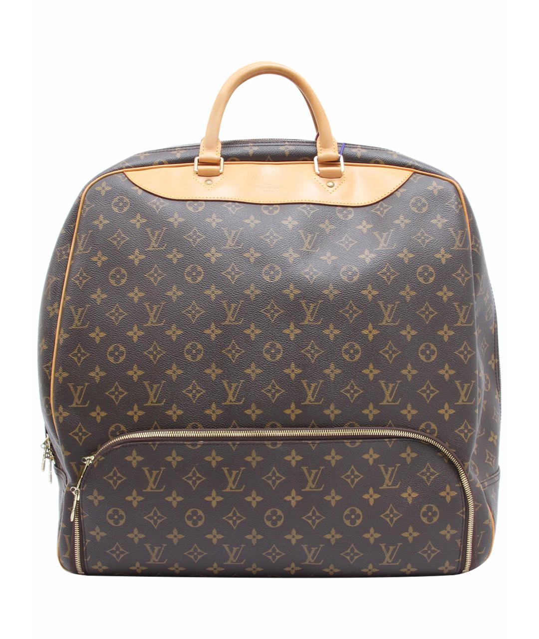 LOUIS VUITTON Коричневая дорожная/спортивная сумка, фото 11