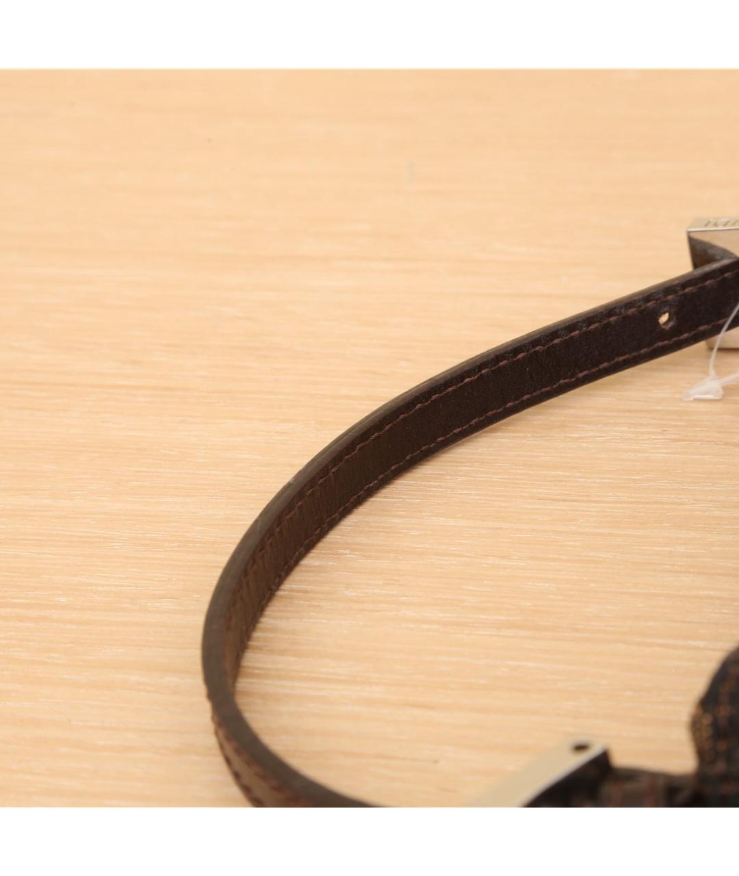 FENDI Коричневая сумка через плечо, фото 9