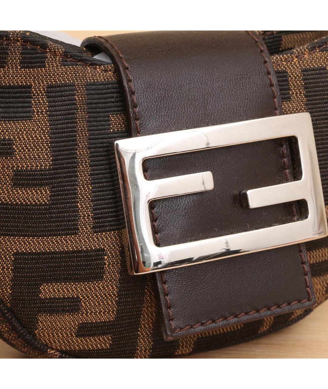 FENDI Коричневая сумка через плечо, фото 8