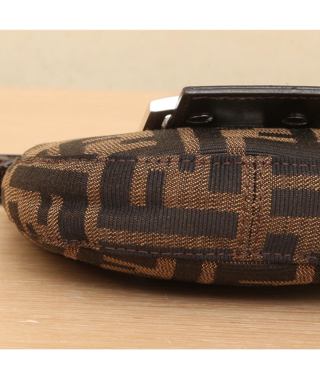 FENDI Коричневая сумка через плечо, фото 6