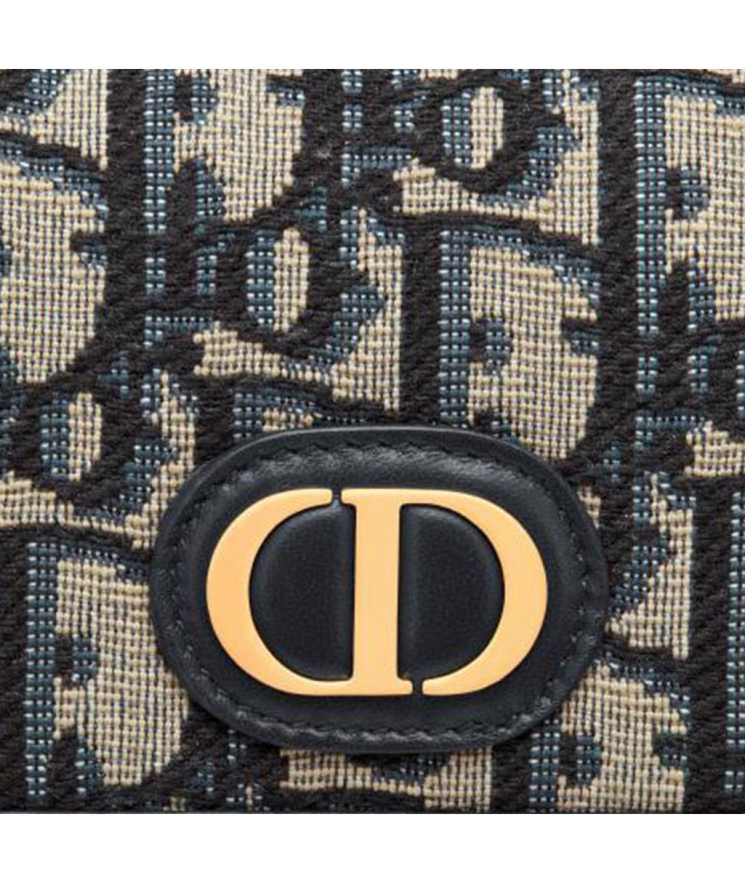 CHRISTIAN DIOR Темно-синий кошелек, фото 5