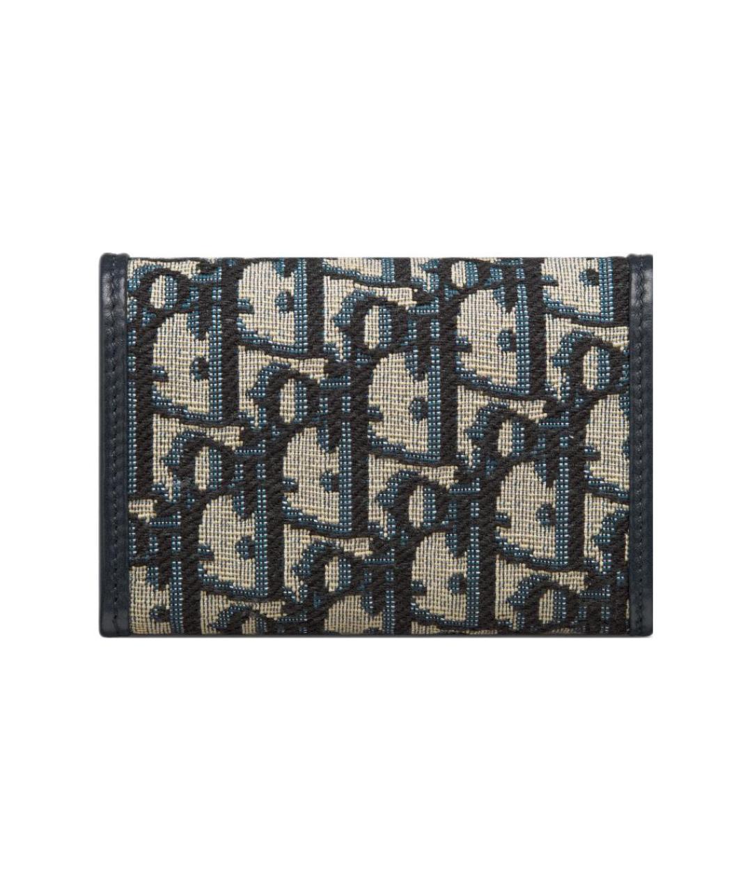 CHRISTIAN DIOR Темно-синий кошелек, фото 3