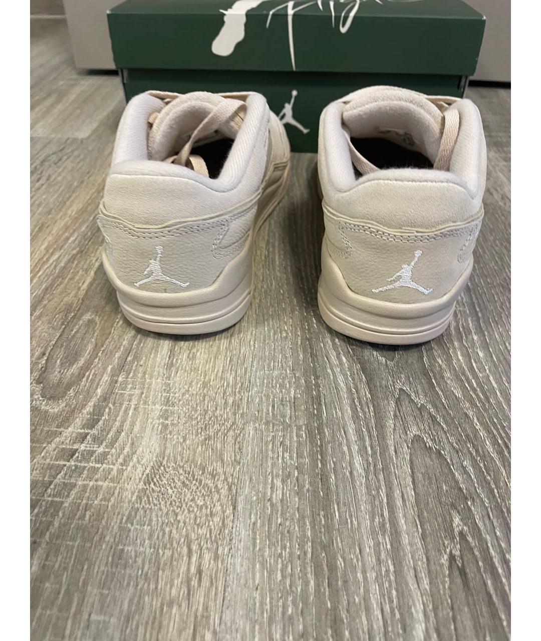 JORDAN Бежевые кроссовки, фото 4