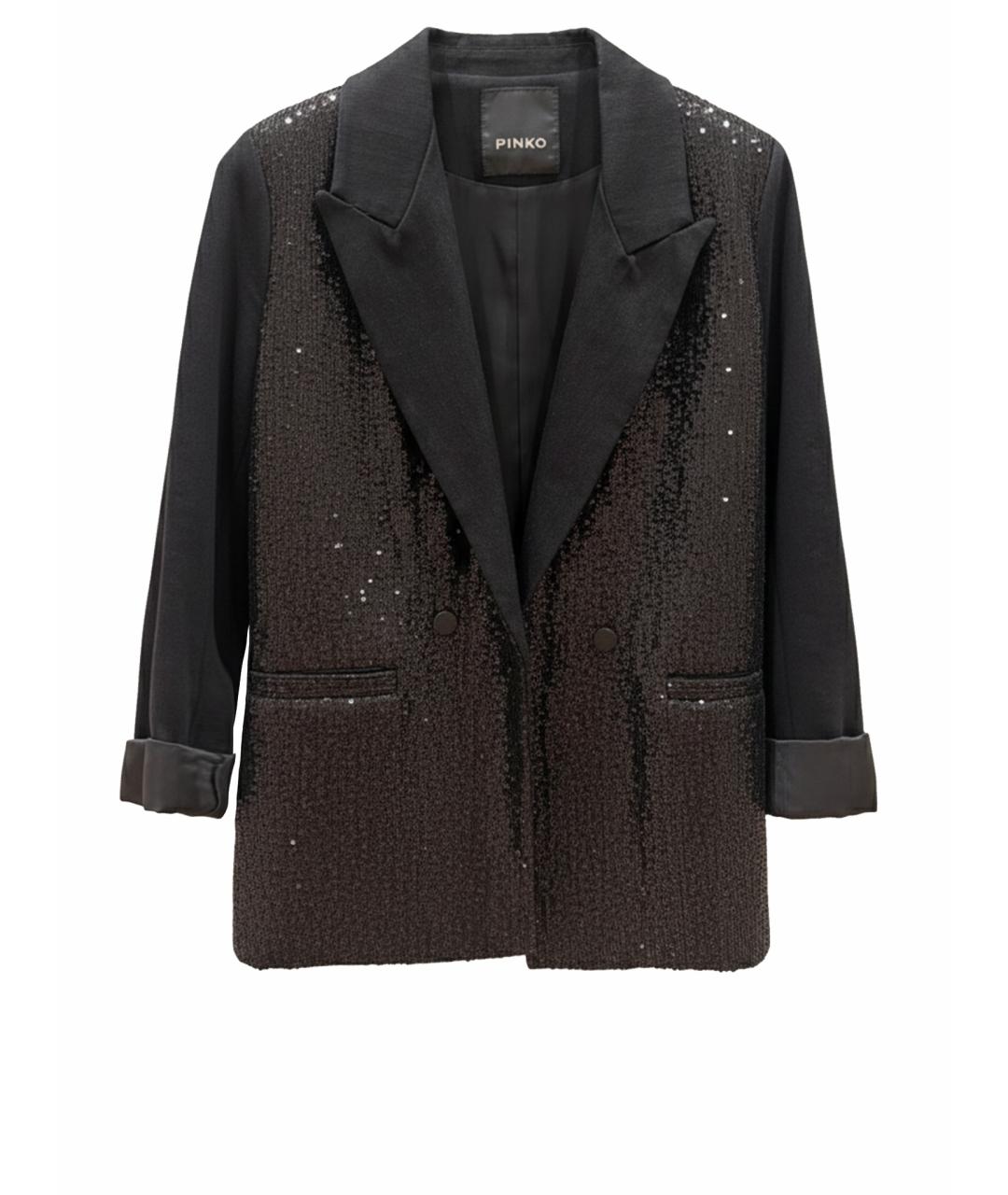 PINKO Черный жакет/пиджак, фото 1