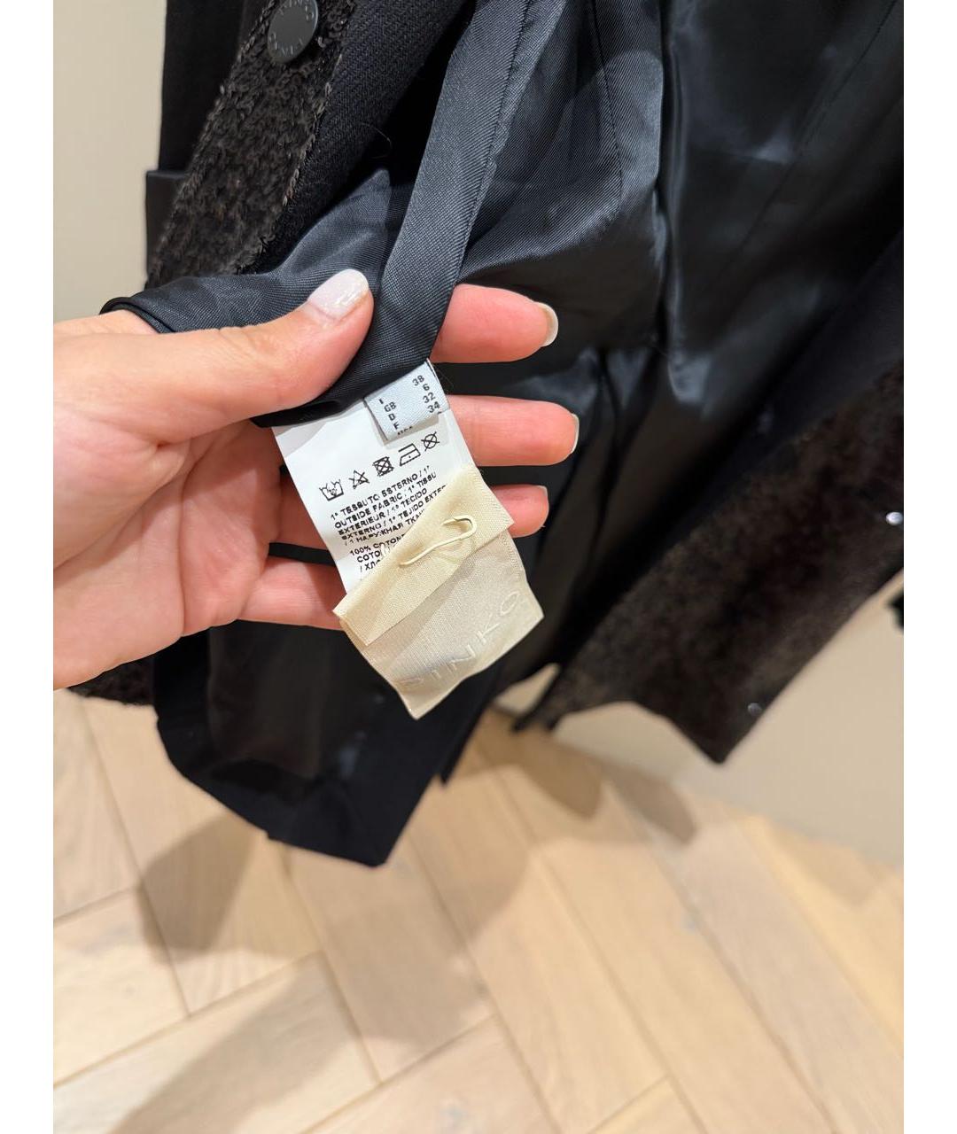 PINKO Черный жакет/пиджак, фото 2