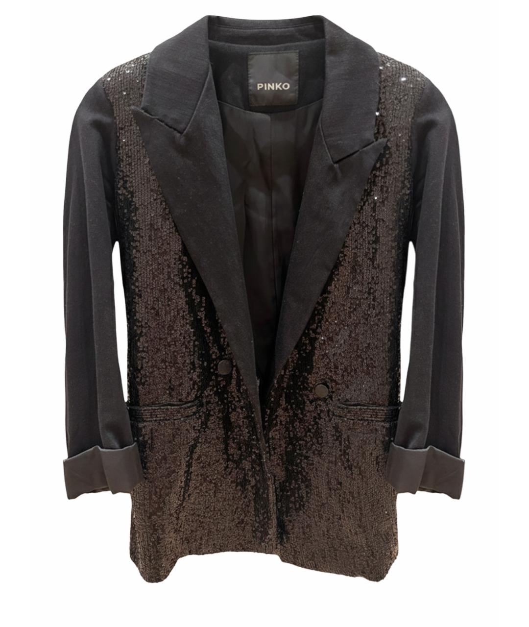 PINKO Черный жакет/пиджак, фото 3