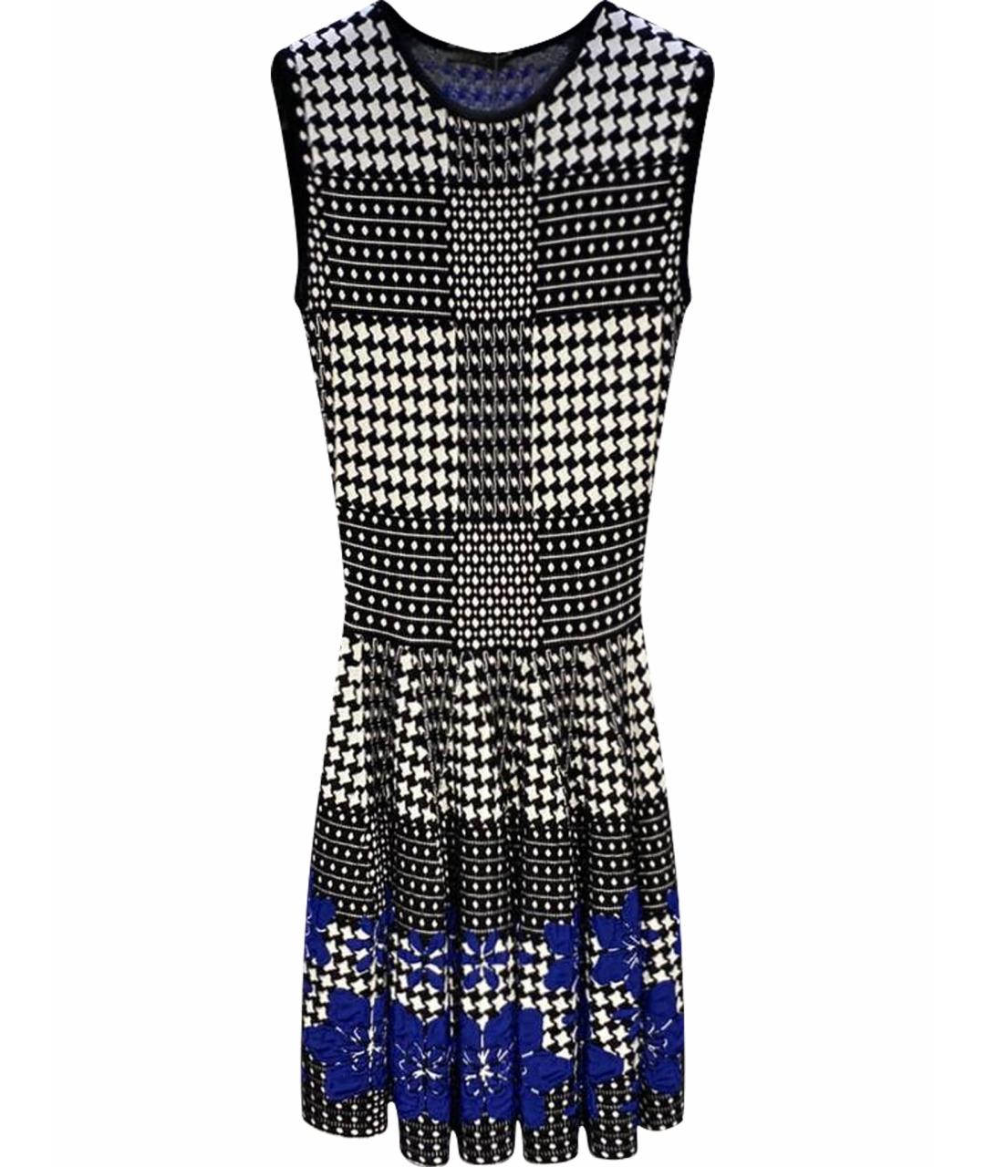 ALEXANDER MCQUEEN Мульти вискозное повседневное платье, фото 1