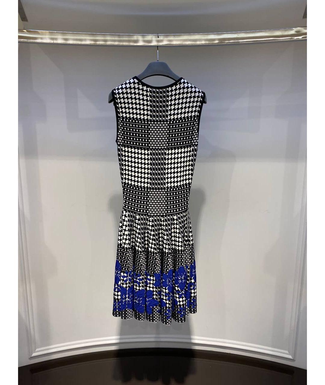 ALEXANDER MCQUEEN Мульти вискозное повседневное платье, фото 3