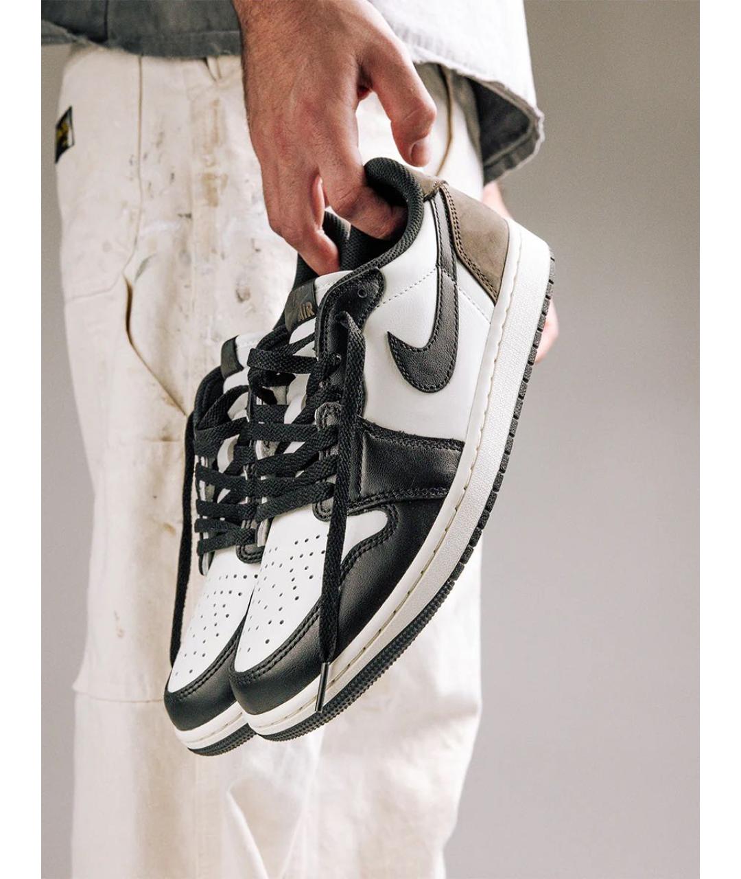 JORDAN Мульти кожаные низкие кроссовки / кеды, фото 4