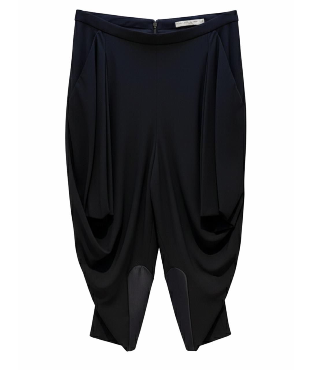 ALEXANDER MCQUEEN Черные ацетатные шорты, фото 1