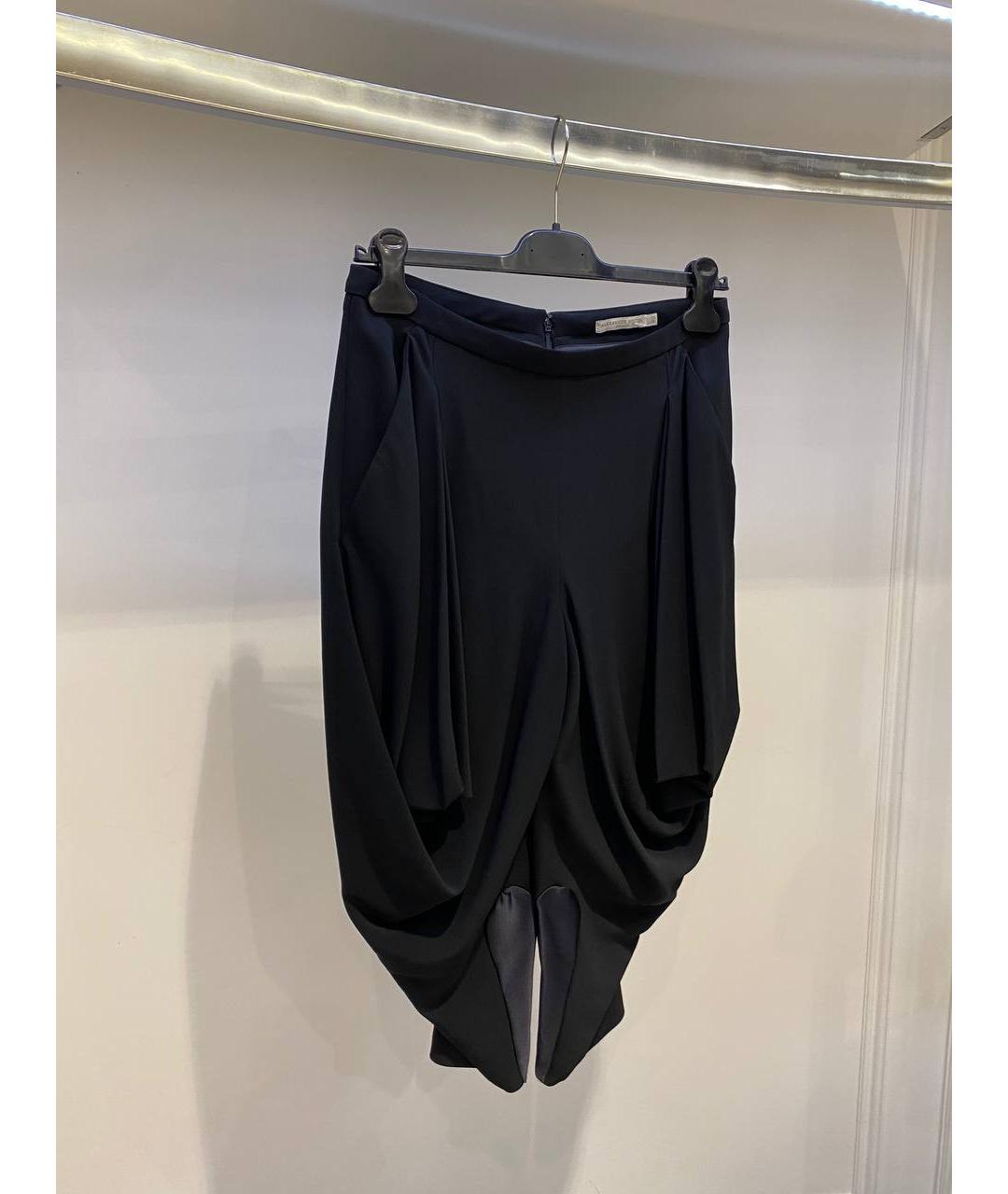 ALEXANDER MCQUEEN Черные ацетатные шорты, фото 2