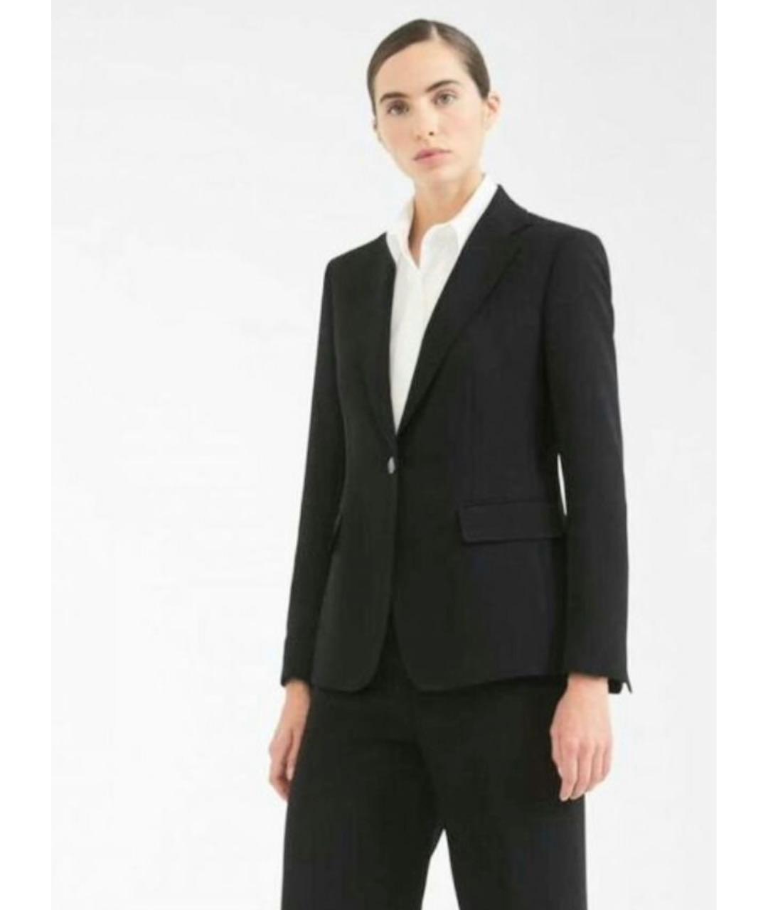 MAX MARA STUDIO Черный ацетатный жакет/пиджак, фото 5