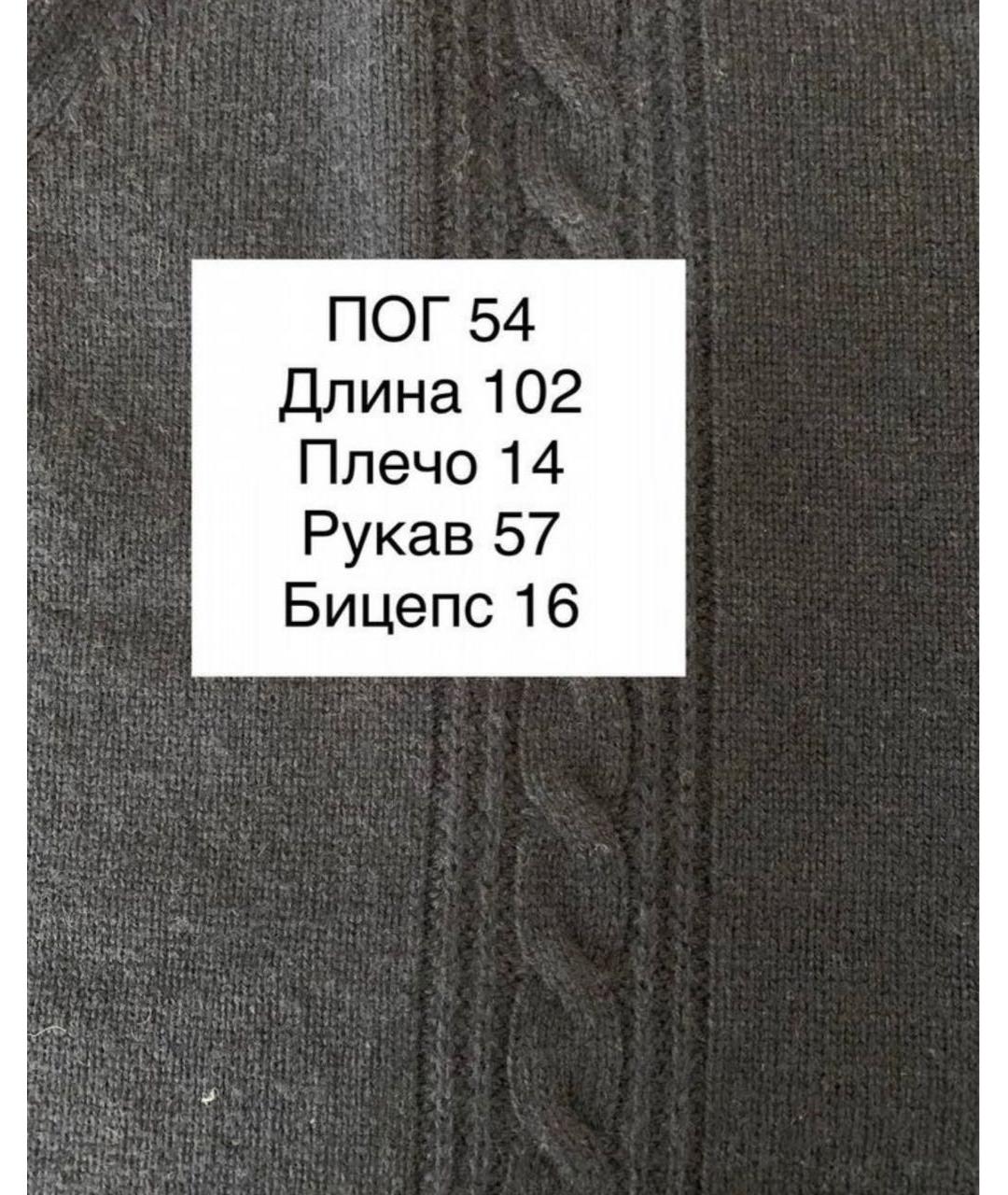 MAX MARA Темно-синее шерстяное повседневное платье, фото 8