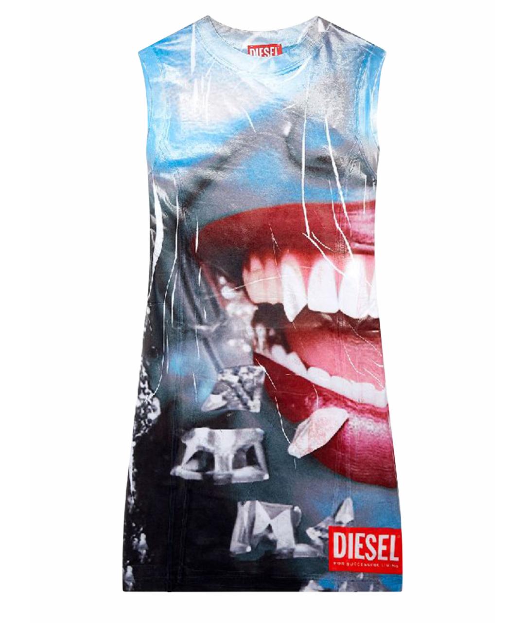 DIESEL Мульти повседневное платье, фото 1