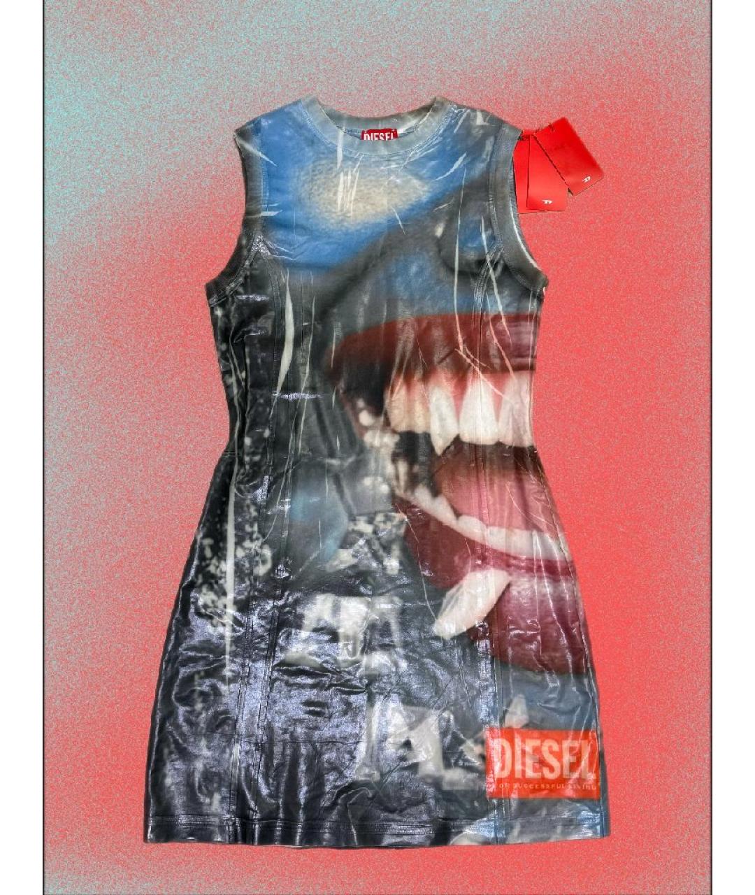 DIESEL Мульти повседневное платье, фото 2