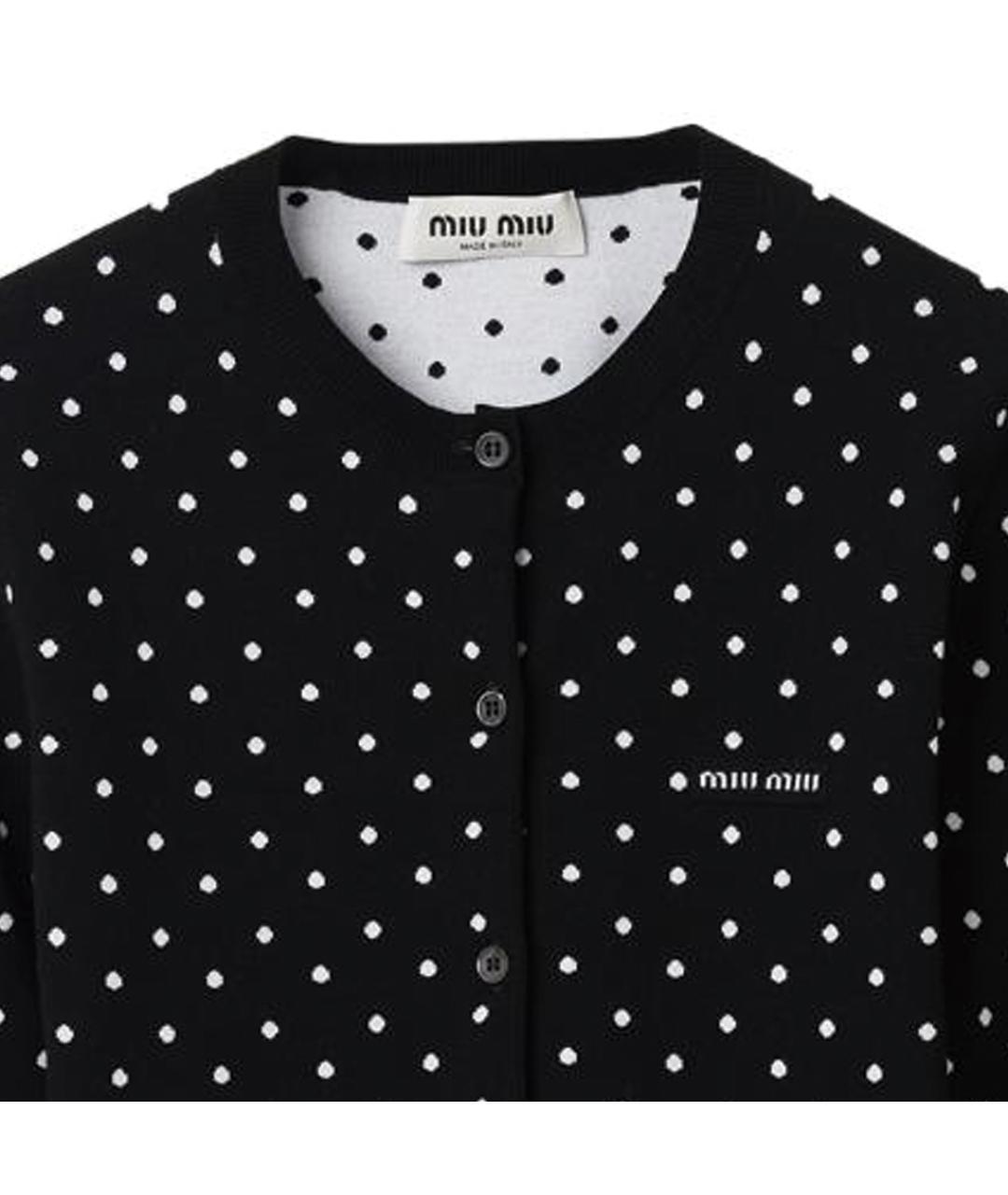 MIU MIU Черный джемпер / свитер, фото 4