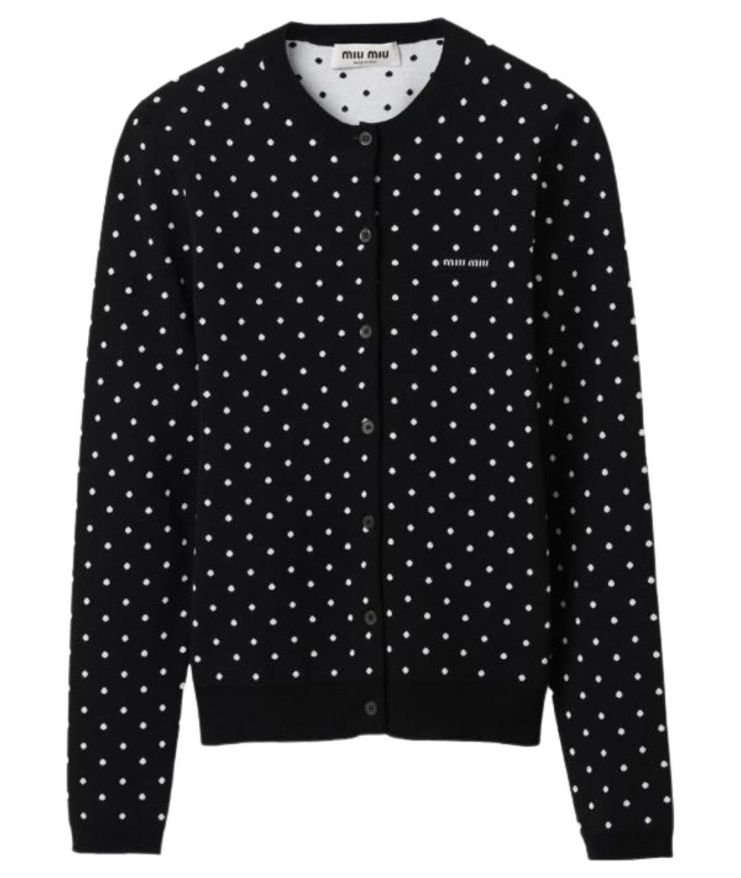 MIU MIU Черный джемпер / свитер, фото 1