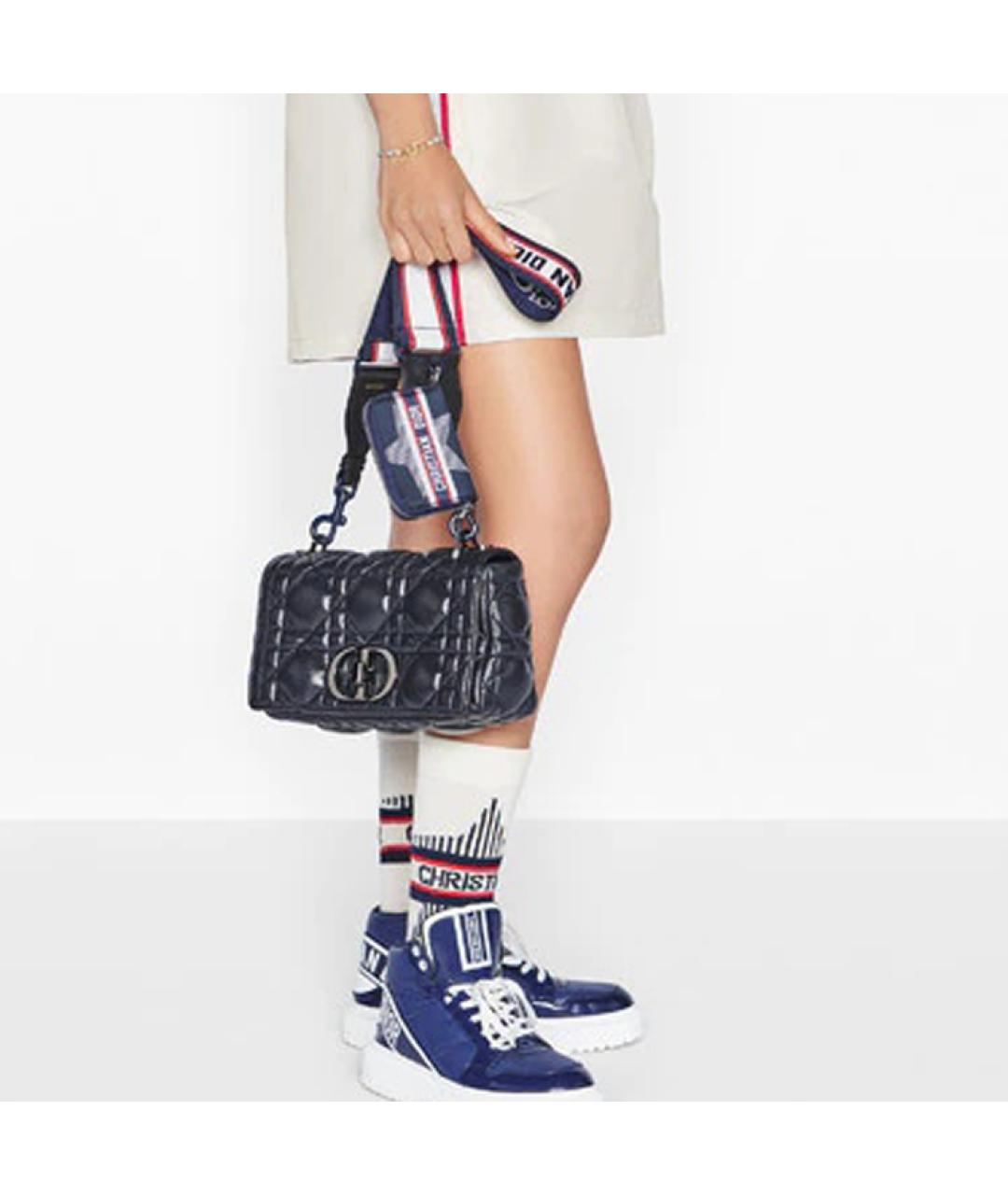 CHRISTIAN DIOR Синий кошелек, фото 8