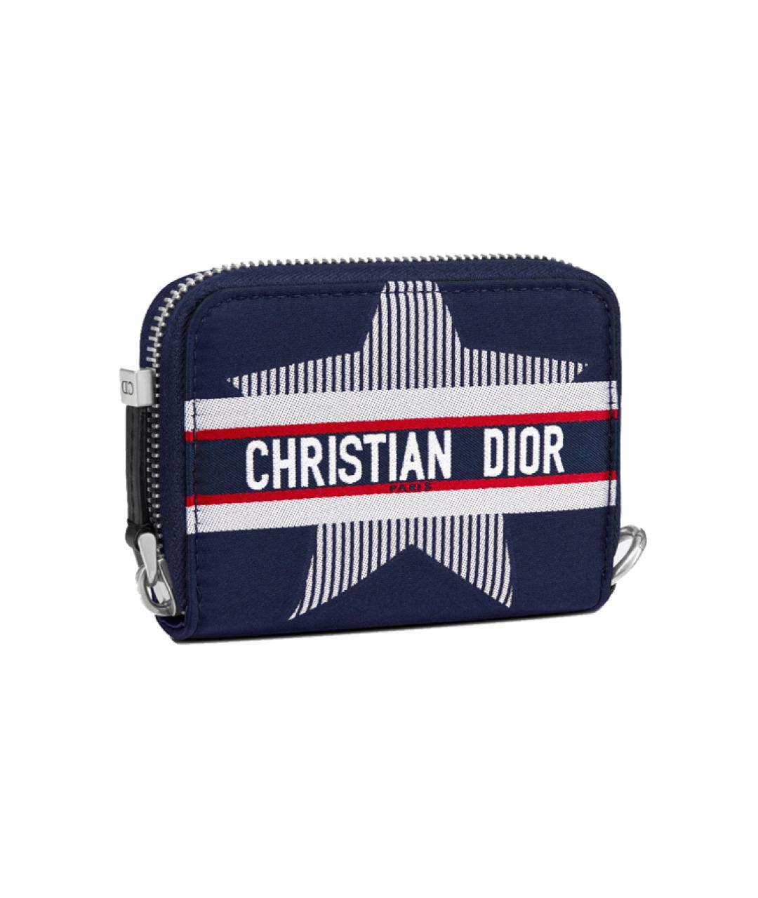 CHRISTIAN DIOR Синий кошелек, фото 3