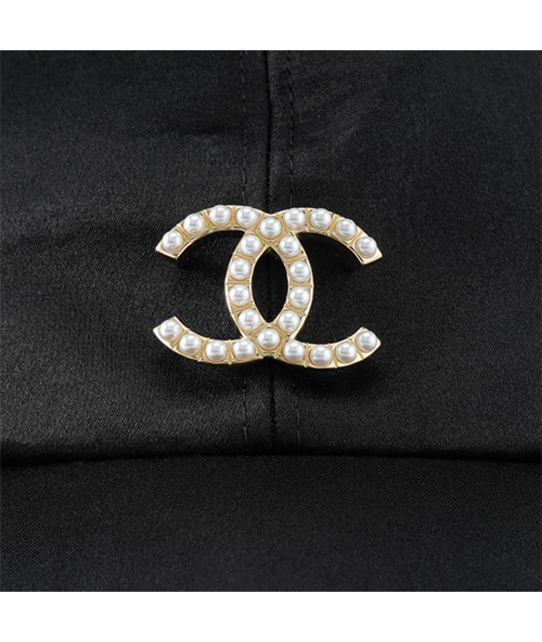 CHANEL Черная кепка, фото 6