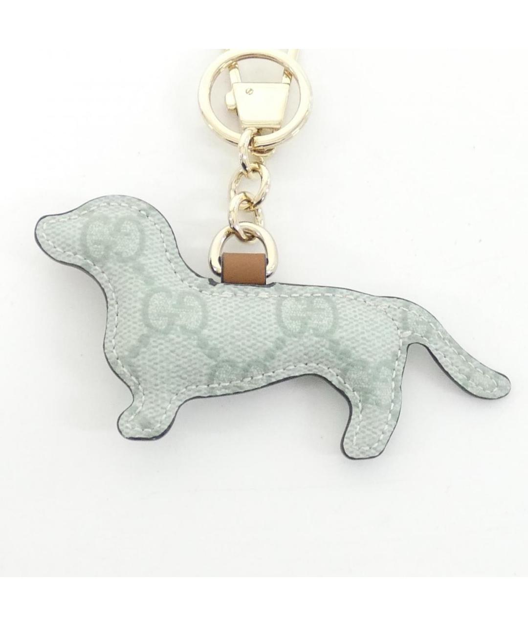 GUCCI Голубой брелок, фото 3