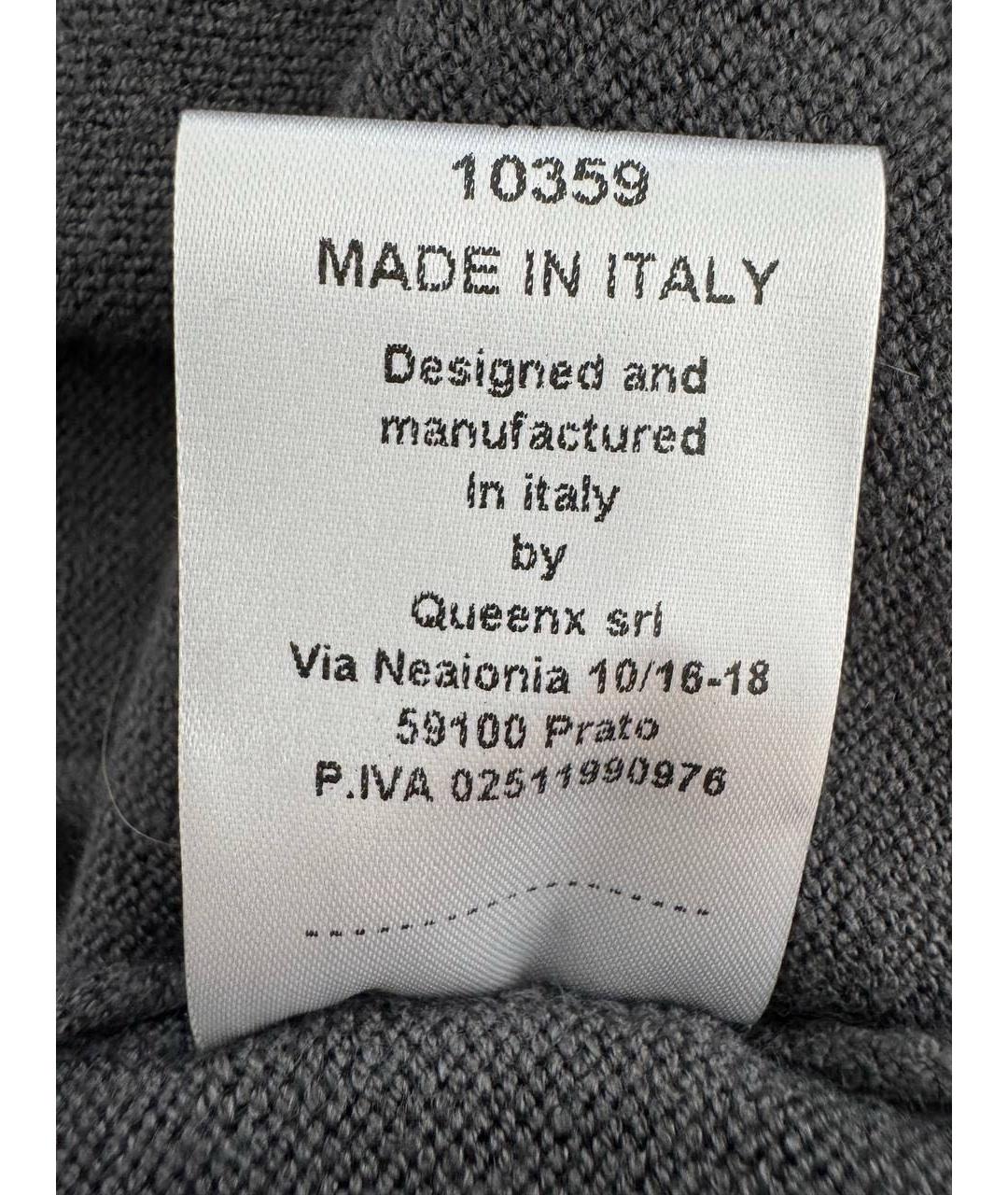 MAX MARA Серое вискозное повседневное платье, фото 6