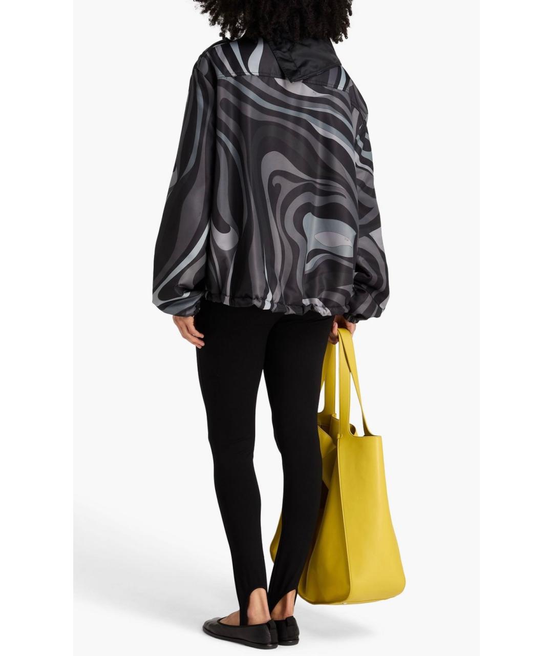 EMILIO PUCCI Черная полиамидовая куртка, фото 3