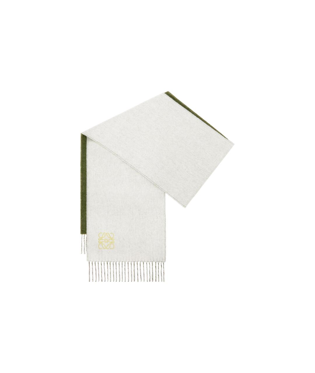 LOEWE Зеленый шарф, фото 2