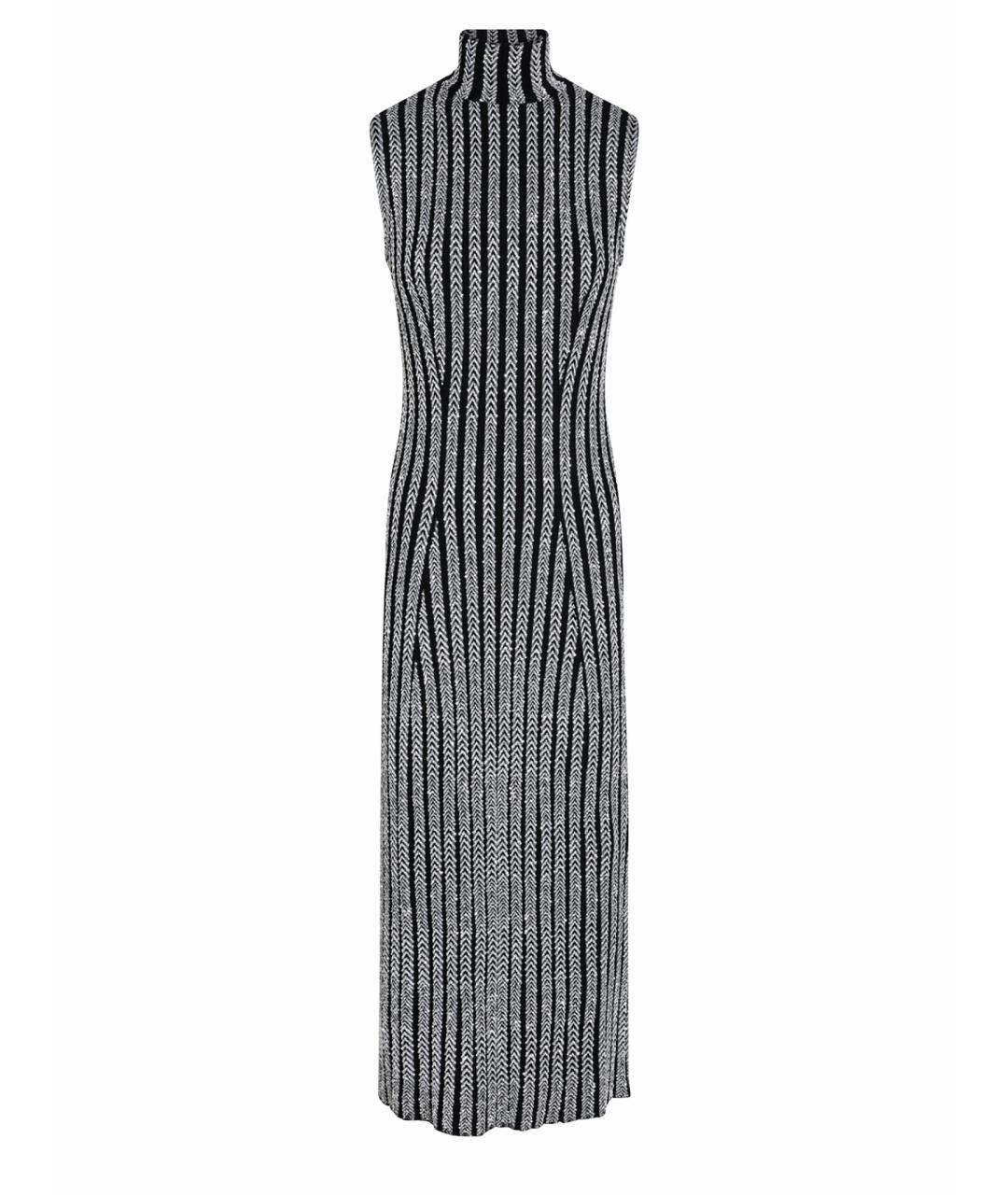 MISSONI Черное вискозное коктейльное платье, фото 1