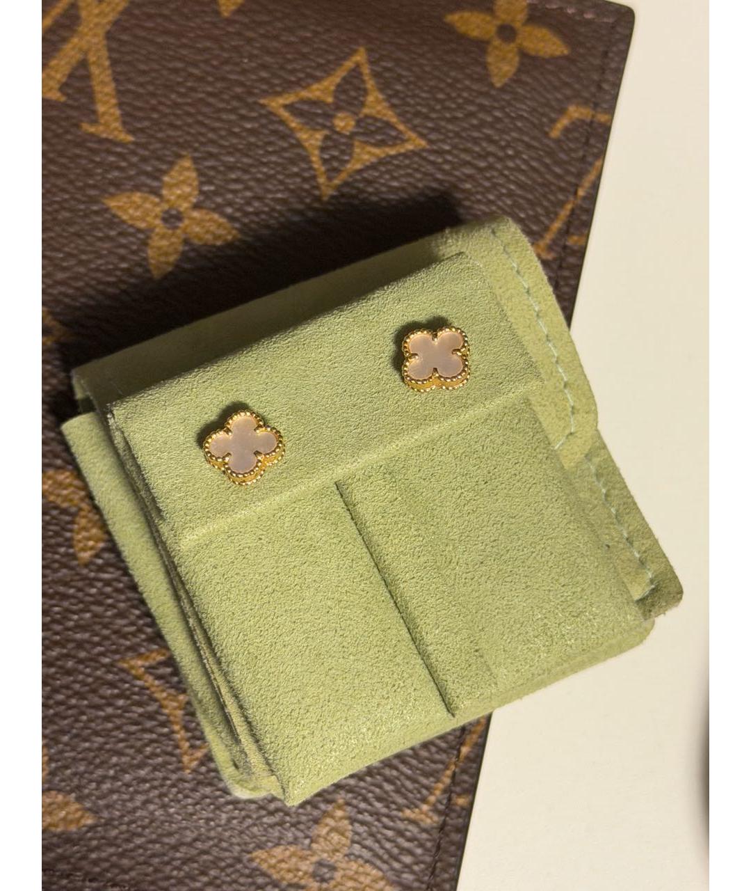 VAN CLEEF & ARPELS Золотые серьги из желтого золота, фото 6